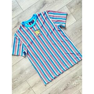 Nickelodeon SpongeBob Embroidered Retro Stripe T-shirt Unisex